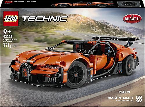 Lego Technic Bugatti Chiron Pur Sport Hiper Araba 42222 - 7