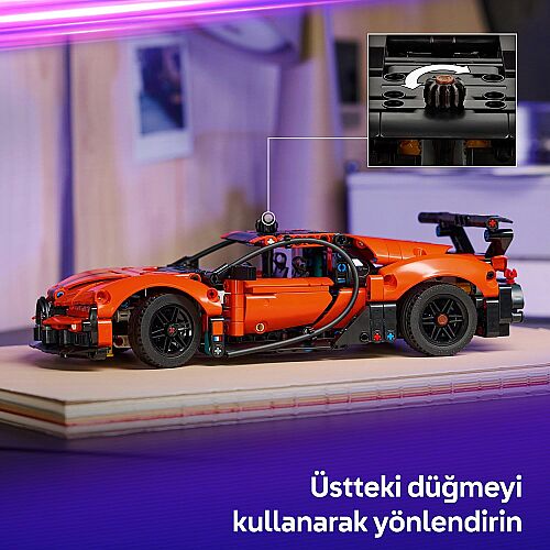Lego Technic Bugatti Chiron Pur Sport Hiper Araba 42222 - 5