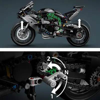 Lego Technic Kawasaki Ninja H2R Motosiklet 42170 - 3