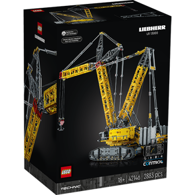 Lego Technıc Lıebherr Crawler Crane-1 42146 - 1