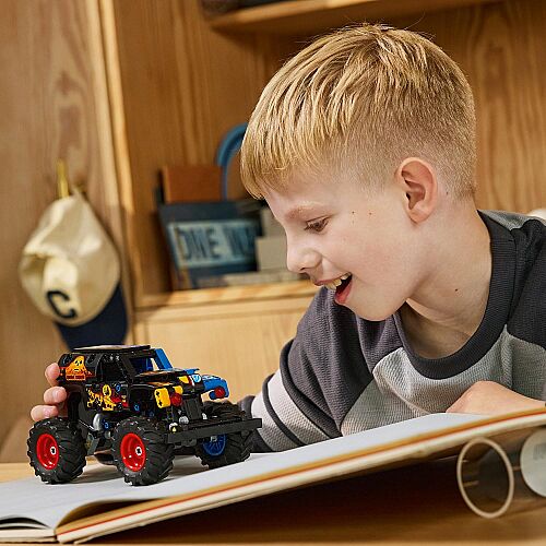 Lego Technic Monster Jam Grave Digger Ateş ve Buz 42219 - 4