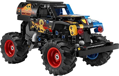 Lego Technic Monster Jam Grave Digger Ateş ve Buz 42219 - 2
