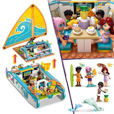 Lego Friends Gezi Teknesi Macerası 42664 - 3