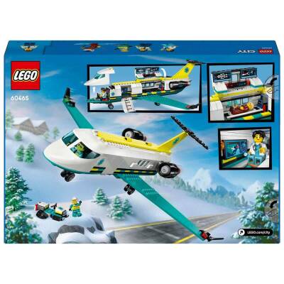 Lego City Acil Hava Ambulans Uçağı 60465 - 5
