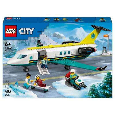 Lego City Acil Hava Ambulans Uçağı 60465 - 6
