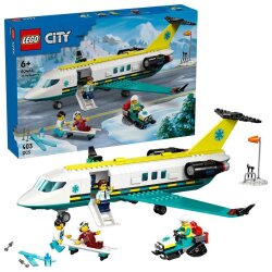 Lego City Acil Hava Ambulans Uçağı 60465 - 1