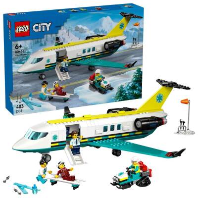 Lego City Acil Hava Ambulans Uçağı 60465 - 1