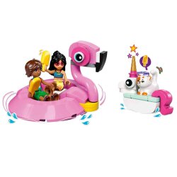Lego Friends Tek Boynuzlu At ve Flamingo Havuz Partisi 42658 - 5