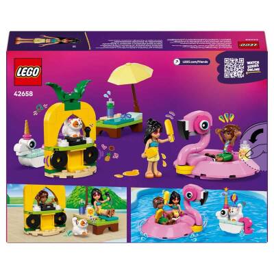 Lego Friends Tek Boynuzlu At ve Flamingo Havuz Partisi 42658 - 7