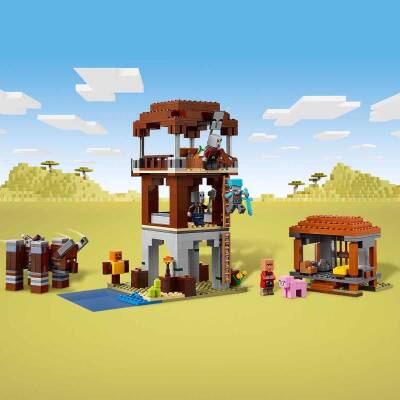 Lego Minecraft Yağmacı Karakolu ve Çapulcu 21278 - 6