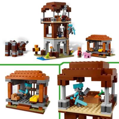 Lego Minecraft Yağmacı Karakolu ve Çapulcu 21278 - 3