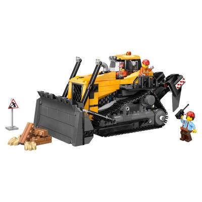 Lego City Yükleyicili Sarı Buldozer 60466 - 5