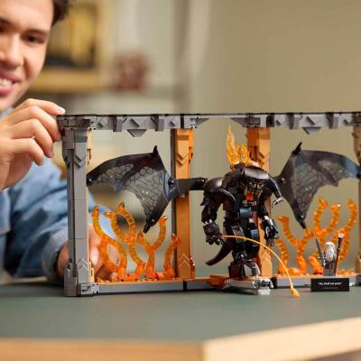 Lego Icons Yüzüklerin Efendisi Balrog Kitaplık Dekoru 10367 - 6