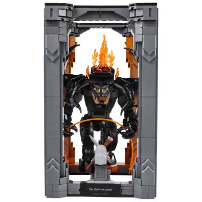 Lego Icons Yüzüklerin Efendisi Balrog Kitaplık Dekoru 10367 - 2