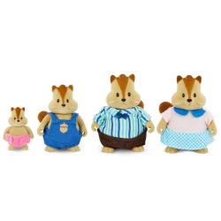 Li'L Woodzeez Çizgili Sincap Ailesi 6158Z - 3