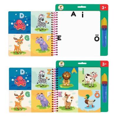 Lino Aqua Magic Book Eğlenelim, Öğrenelim (Sihirli Boyama Kitabı) Tfl-1004 - 2