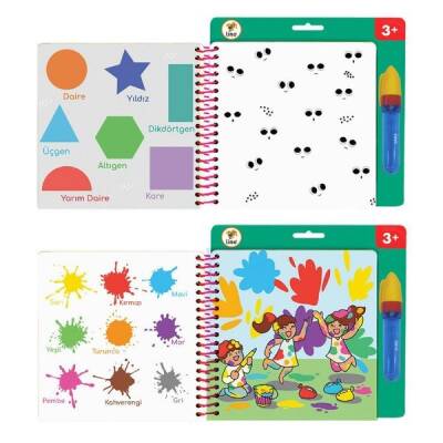 Lino Aqua Magic Book Eğlenelim, Öğrenelim (Sihirli Boyama Kitabı) Tfl-1004 - 3
