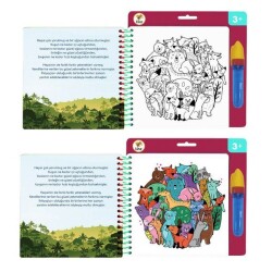 Lino Aqua Magic Book Mandala (Sihirli Boyama Kitabı) Tfl-1003 - 3