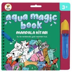 Lino Aqua Magic Book Mandala (Sihirli Boyama Kitabı) Tfl-1003 - 4