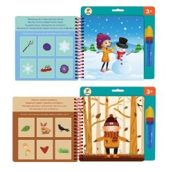 Lino Aqua Magic Book Mevsimler (Sihirli Boyama Kitabı) Tfl-1005 - 3