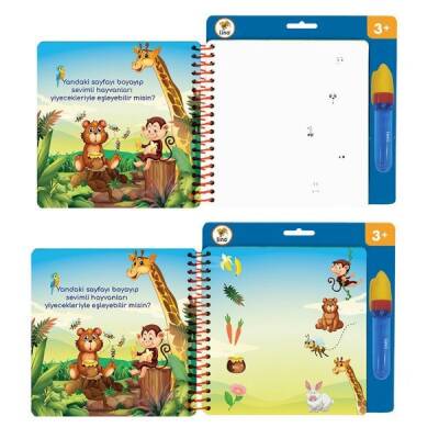 Lino Aqua Magic Book Oyunlar (Sihirli Boyama Kitabı) Tfl-1002 - 2