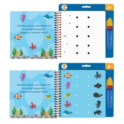 Lino Aqua Magic Book Oyunlar (Sihirli Boyama Kitabı) Tfl-1002 - 3