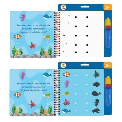 Lino Aqua Magic Book Oyunlar (Sihirli Boyama Kitabı) Tfl-1002 - 3
