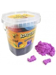 Lino Kinetik Kum 500 Gr Mor Kova 3 Adet Kalıp Ln-500Mr - 2