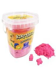 Lino Kinetik Kum 500 Gr Pembe Kova 3 Adet Kalıp Ln-500P - 2
