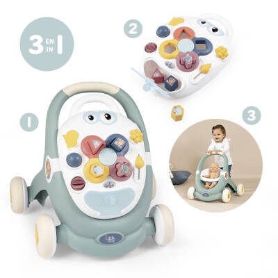Little Smoby 3 in 1 Trotty Yürüteç - 2