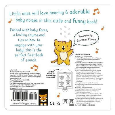 Little Tiger My Little Book Of Sounds - Baby Talk - 3