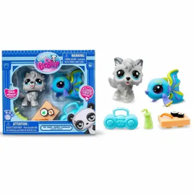 Littlest Pet Shop Minişler Hayvanlar Köpek Balık 2'li Set S00005264 - 1