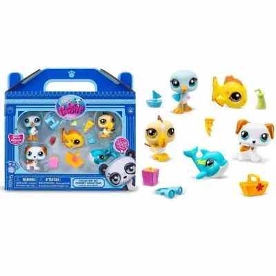 Littlest Pet Shop Minişler 5'li Figür Seti Minişler Tatilde S01005103 - 1