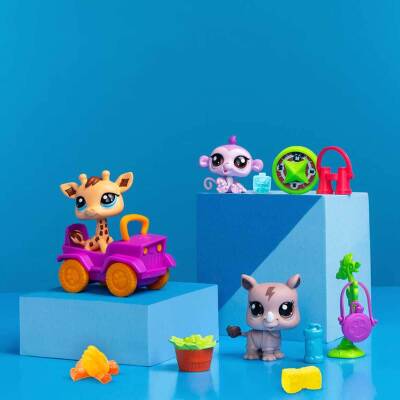Littlest Pet Shop Minişler Safari Oyun Seti S1 S00005240 - 3