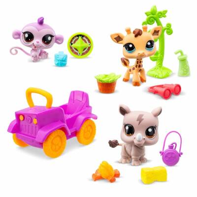 Littlest Pet Shop Minişler Safari Oyun Seti S1 S00005240 - 4