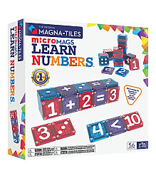 Magna Tiles - Learn Numbers Manyetik Bloklar - 56 Parça 254055LN - Magna Tiles