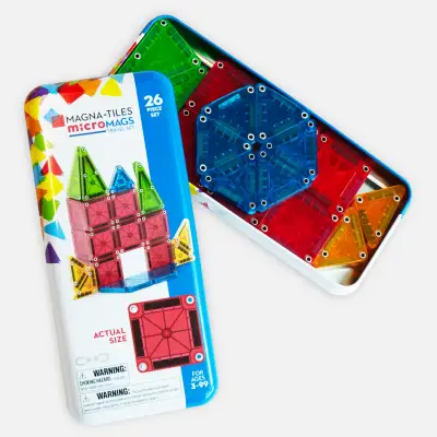 Magna-Tiles Magna-Tiles microMAGS Travel Set - Seyahat Seti 26 Parça 244026BO - 2