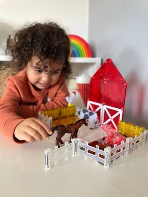 Magnatiles Çiftlik Hayvanları 25 Parça 22125 - 4