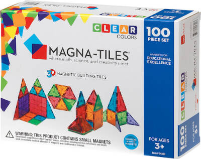 MagnaTiles Clear Color 100 Parça 4300 - 1