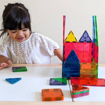 MagnaTiles Clear Color Set 32 Parça 2132 - 6