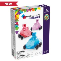 MagnaTiles Dashers 6Piece Set Hızlı Sürücüler 6 Parça 23806 - 1