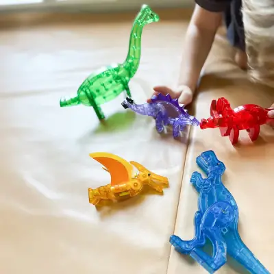 MagnaTiles Dinozorlar 5 Parça 22805 - 6