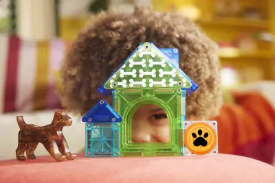 MagnaTiles Dog House 13 Parça 252013DH - 4