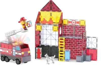 MagnaTiles Fire Station 50 Parça 252050FS - 2
