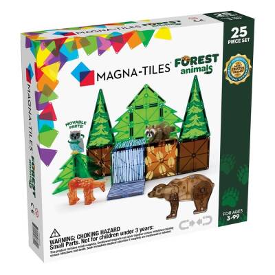 MagnaTiles Orman Hayvanları 25 Parça 22225 - 1