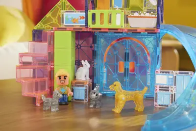 MagnaTiles Pet Playhouse 50 Parça 252050PP - 5