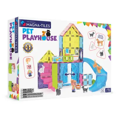 MagnaTiles Pet Playhouse 50 Parça 252050PP - 1