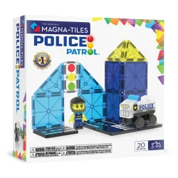 MagnaTiles Police Patrol 20 Parça 252020PO - 1