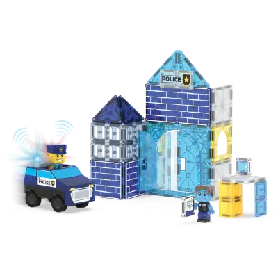 MagnaTiles Police Station 35 Parça 252035PS - 3