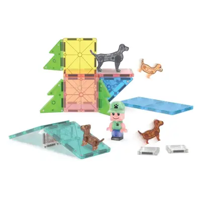 MagnaTiles Puppy Park 27 Parça 252027DD - 3
